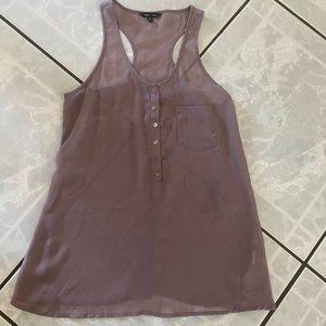Mauve Racerback Top